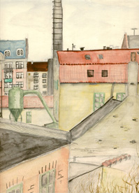 her skulle være en akvarel